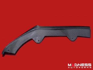 Alfa Romeo Giulia Front Spoiler - Carbon Fiber - Italia Style - Stile Italia - Base Model - V2 - Two Piece Design